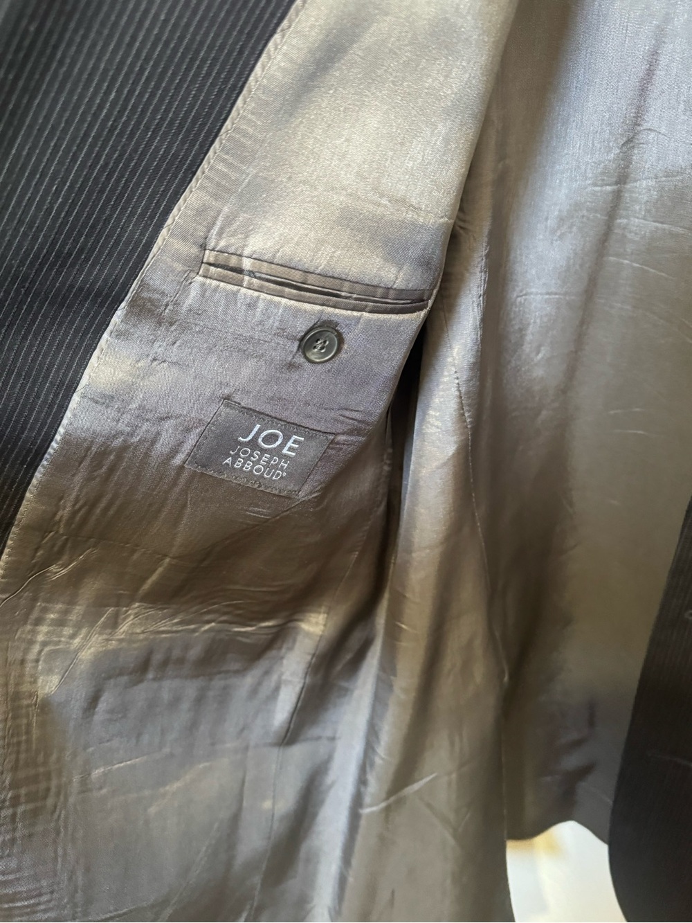 Joseph Abboud 46 long Two-Piece Suit - Blue - Picture 6 of 10